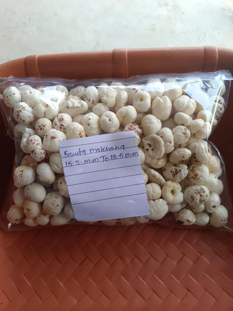 5 Suta Makhana premium-grade lotus seeds